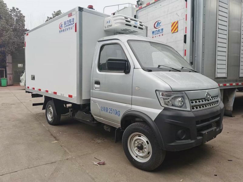長安神騏T20后單輪冷藏車(廂長3米)